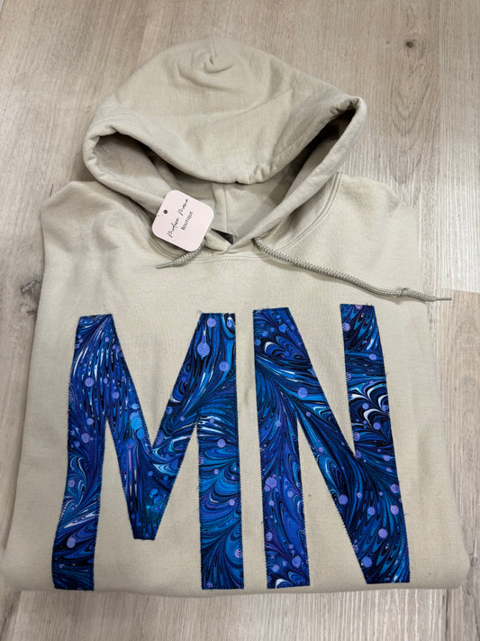 Peacock MN hoodie X-LARGE